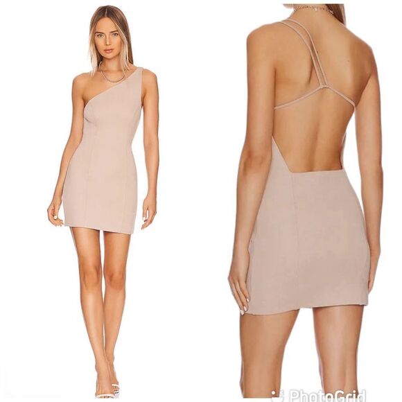NEW Gauge81 Colorado One Shoulder Mini Dress Natural Size XS - Picture 1 of 12